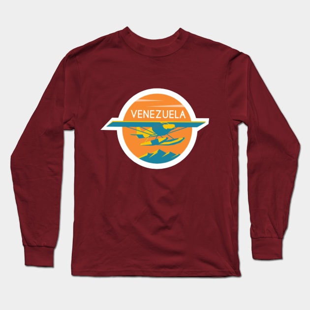 Venezuela Salto Angel Long Sleeve T-Shirt by Travellers